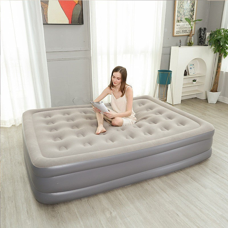 Ljustra 2 Person Inflatable Mattress Camping Air Bed 48cm High