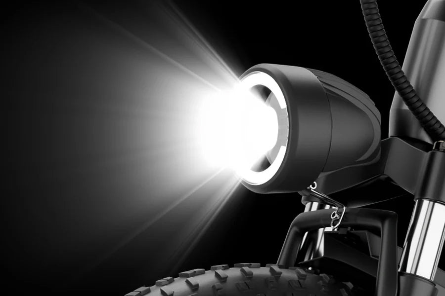 Folding Electric Bicycle Luckeep X1 1500W 60Mile 28Mph for Adults