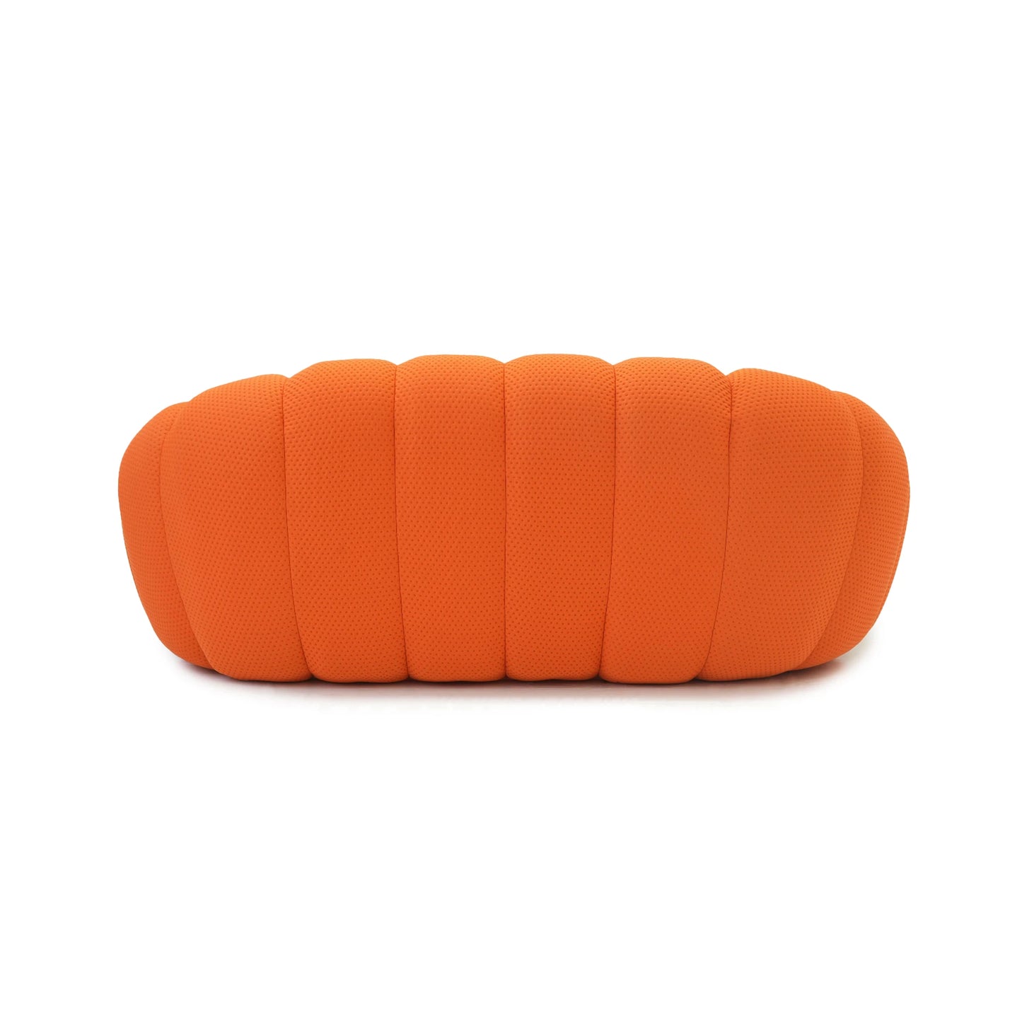Ljustra Modern Comfy Floor Couch Lazy Sofa 3D Honeycomb Curved Loveseat