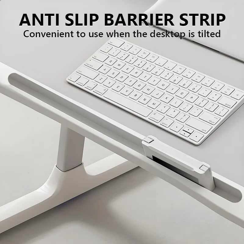 Adjustable Foldable Bedside Table Laptop Desk for Students Home Office