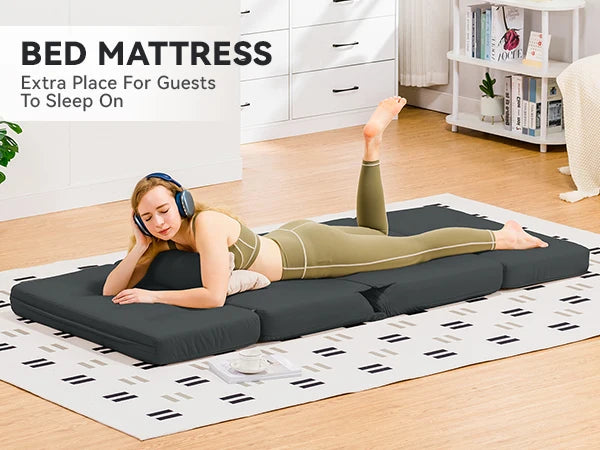 Ljustra Convertible Folding Sofa Bed Sleeper Chair Modern Living Room