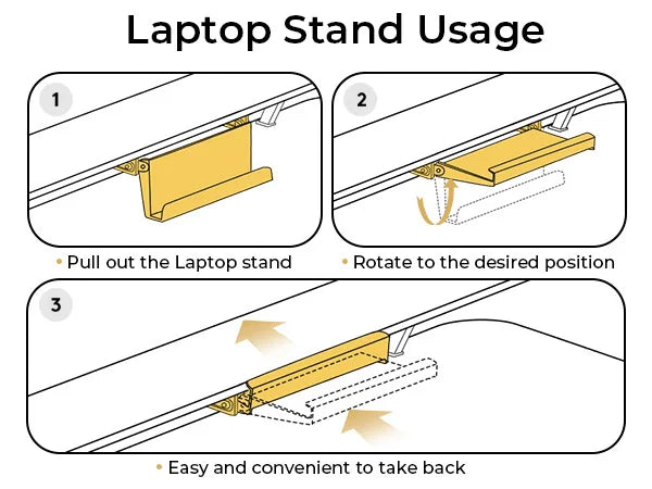 Electric Standing Desk with Drawers Adjustable Ergonomic Home Office