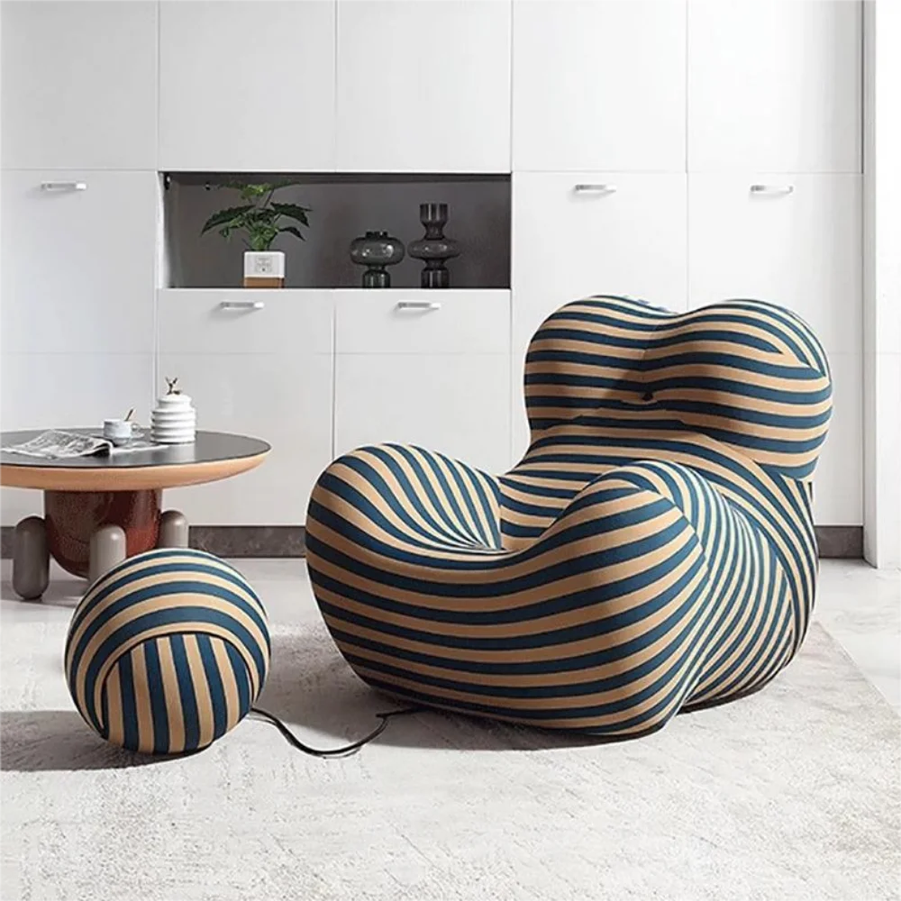 Ljustra Lazy Sofa Lounge Single Chaise Bean Bag Recliner Armchair