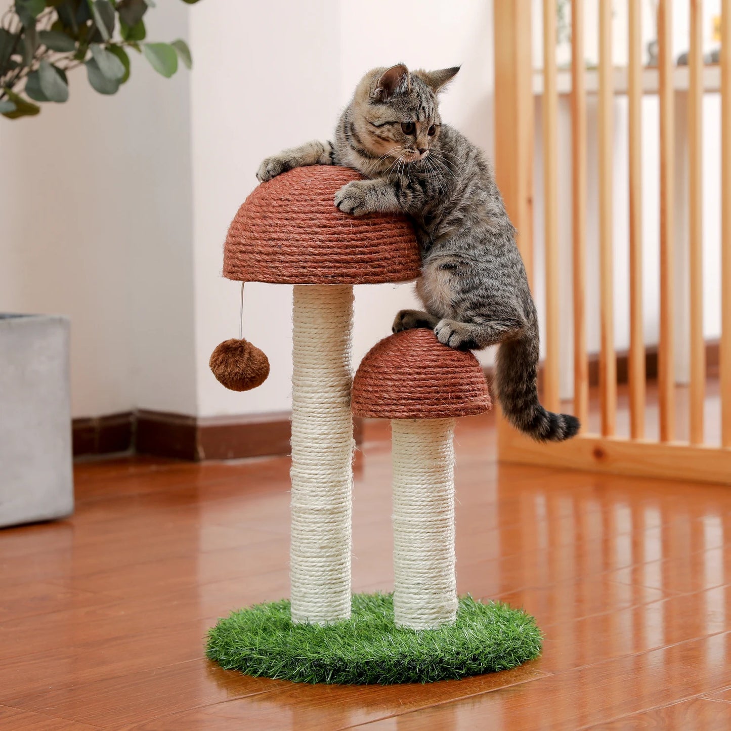 Luxury Cat Climbing Frame Multi-Layer Scratching Post Playground