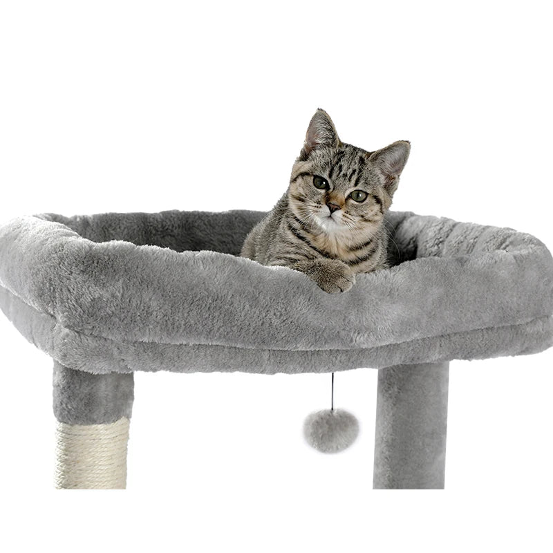 Luxury Cat Climbing Frame Multi-Layer Scratching Post Playground