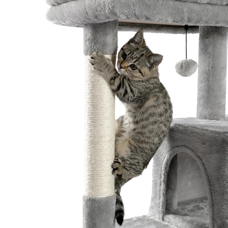 Luxury Cat Climbing Frame Multi-Layer Scratching Post Playground