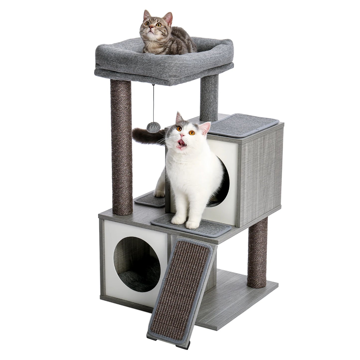 Pet Cat Tree Tower Condo Scratching Post Activity House for Cats