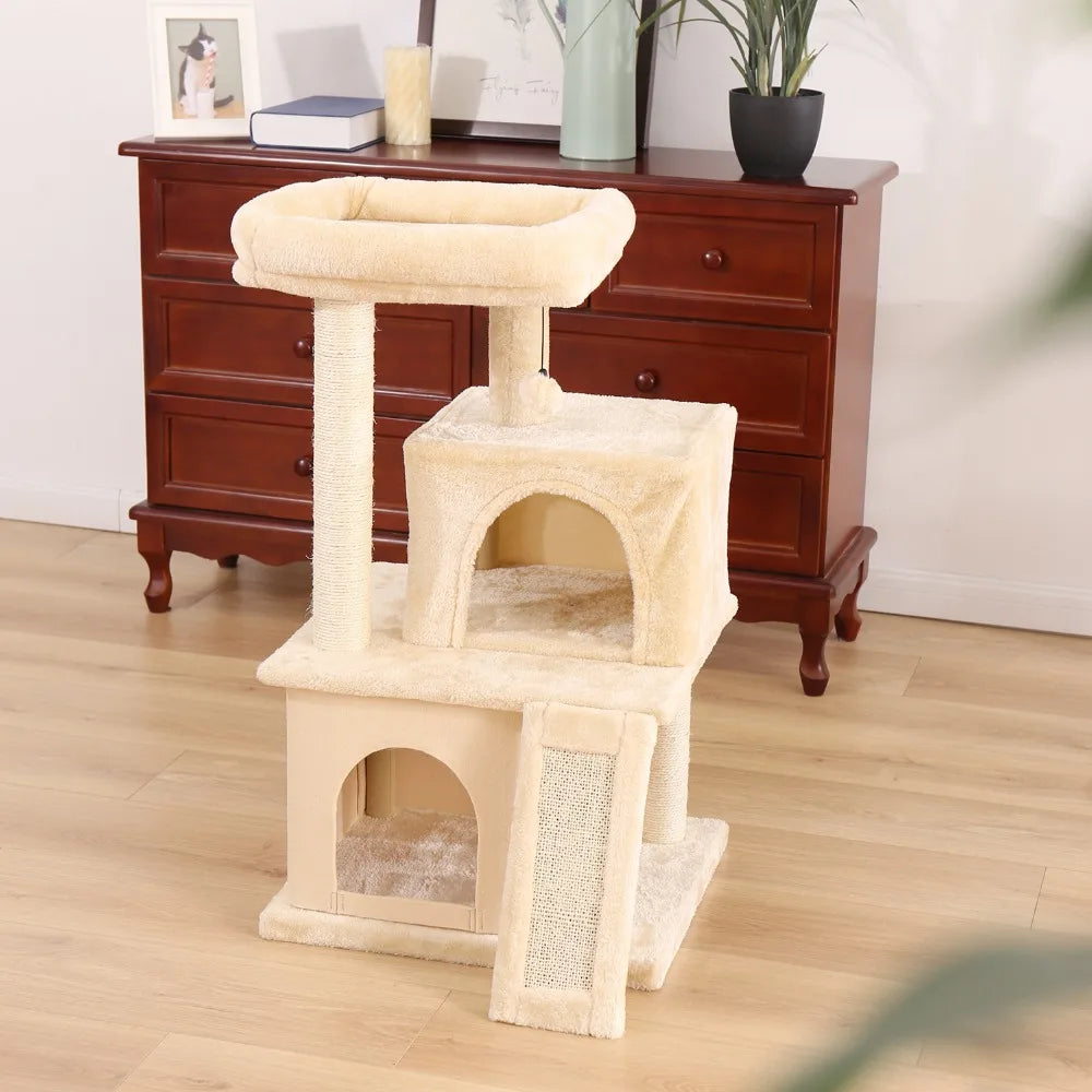 Pet Cat Tree Tower Condo Scratching Post Activity House for Cats