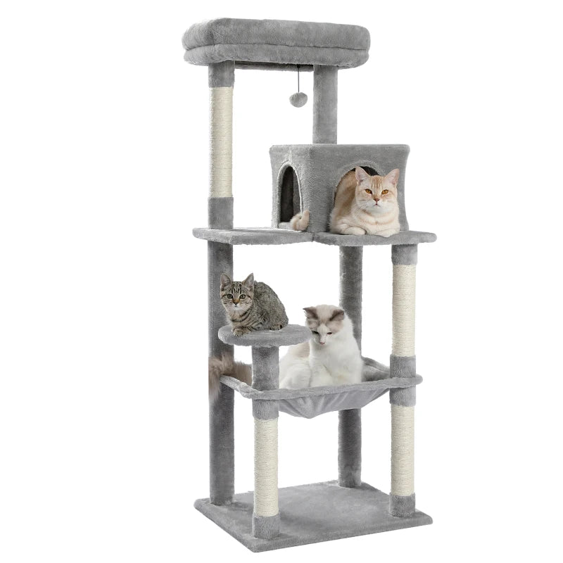 Pet Cat Tree Tower Condo Scratching Post Activity House for Cats