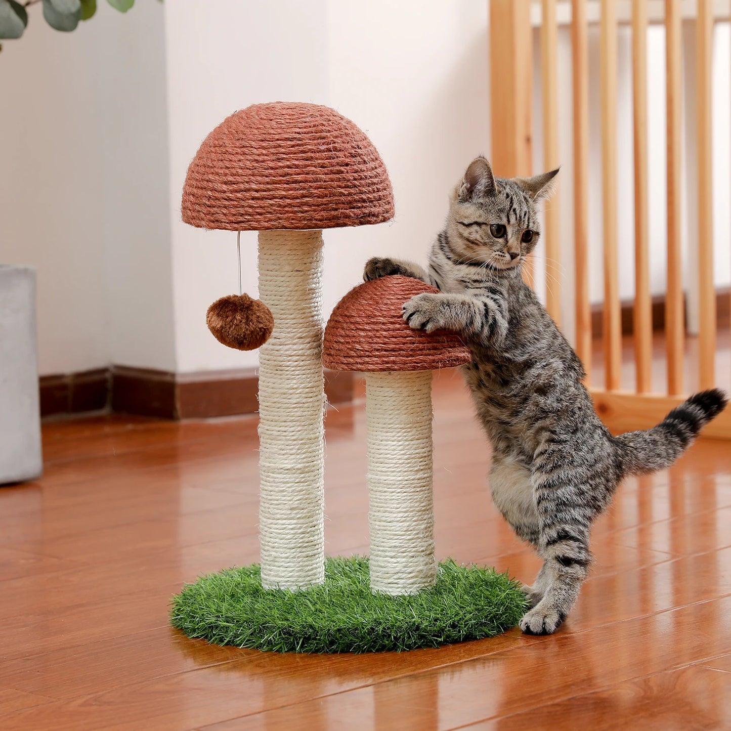 Luxury Cat Climbing Frame Multi-Layer Scratching Post Playground