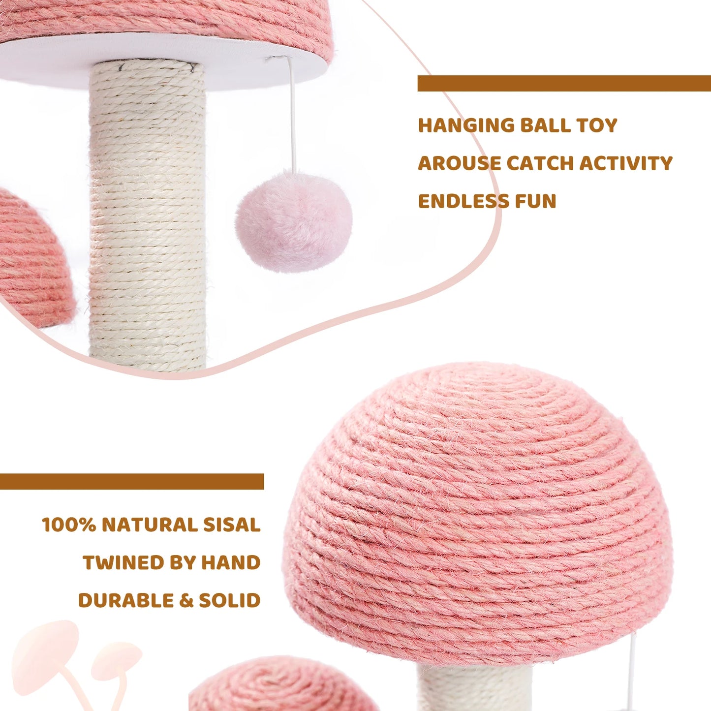 Luxury Cat Climbing Frame Multi-Layer Scratching Post Playground