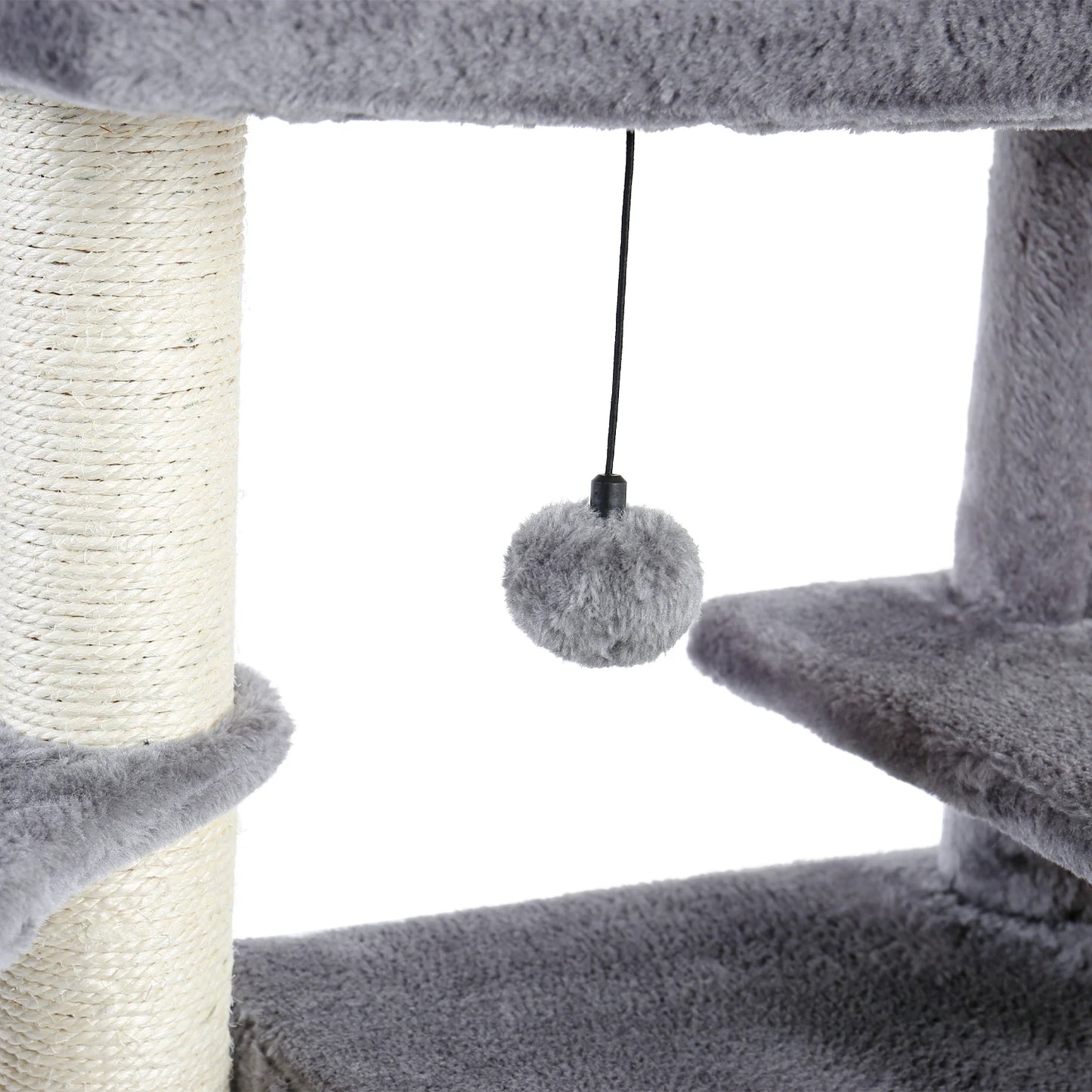 Luxury Cat Climbing Frame Multi-Layer Scratching Post Playground