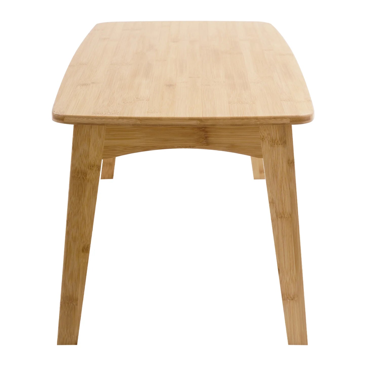 Folding Bamboo Coffee Table Portable Floor Table for Tea Study Work