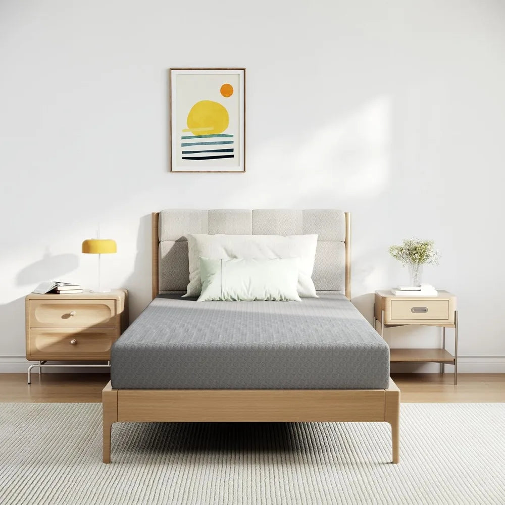 Ljustra Twin Mattress Kids 5 Inch Gel-Infused Memory Foam Cool Touch