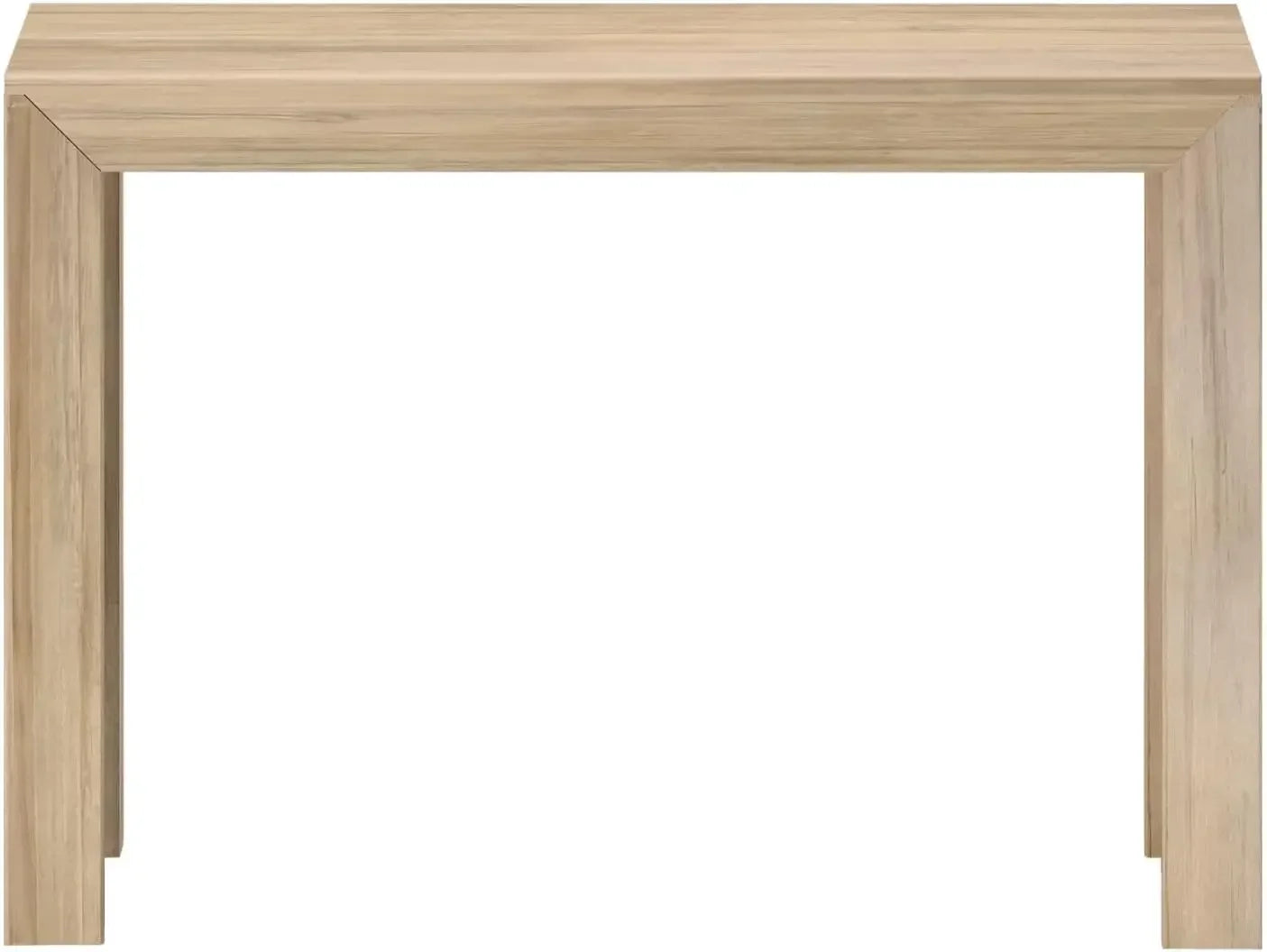 Modern Solid Wood Console Table Narrow Entryway Sofa Table 46.25 Inch