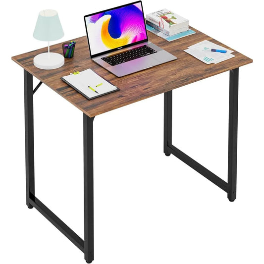 Modern Adjustable Computer Desk 32 Inch Writing Table for Home Office