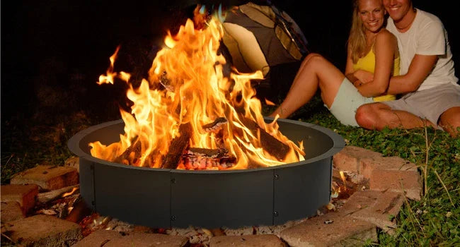 36 Inch 39 Inch Steel Fire Pit Ring Insert In Above Ground Liner Heavy Duty