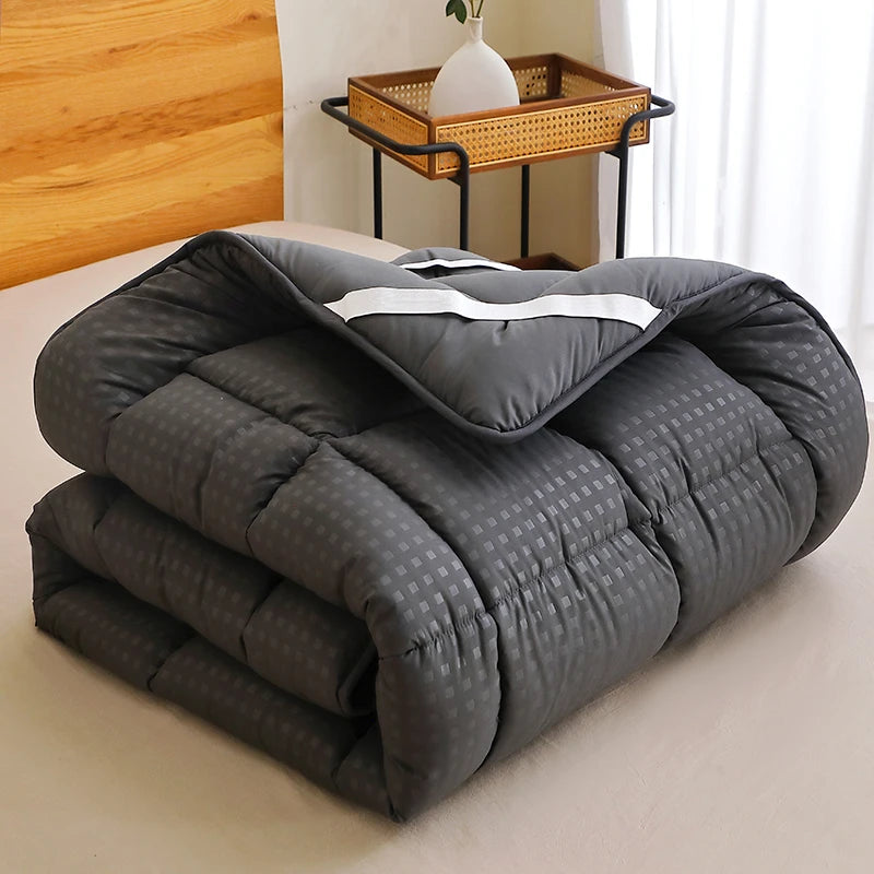 Ljustra Thin Quilted Mattress Pad Twin Full Queen King Dark Grey