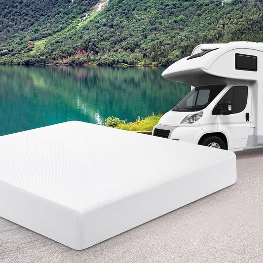Ljustra Queen Size Mattress Gel Foam Tencel Cooling Medium Firm