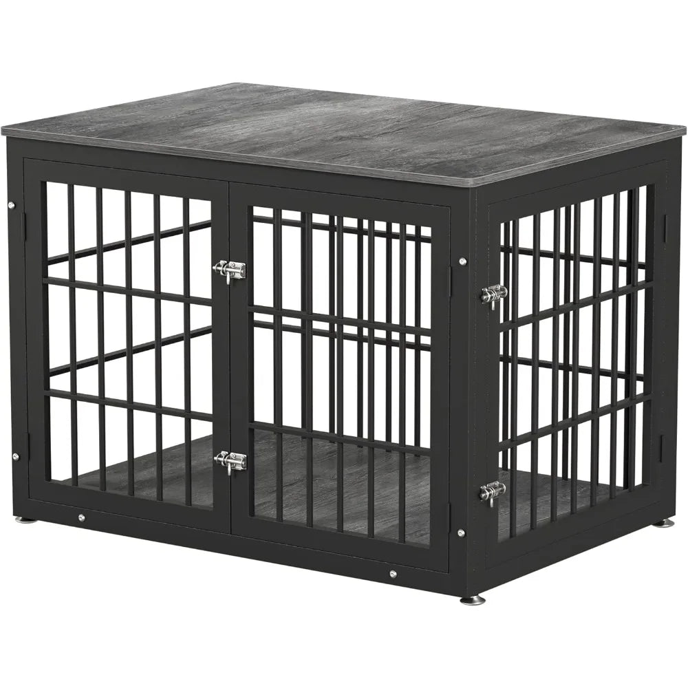 42 Inch Heavy Duty Dog Crate Furniture for Large Medium Dogs End Table