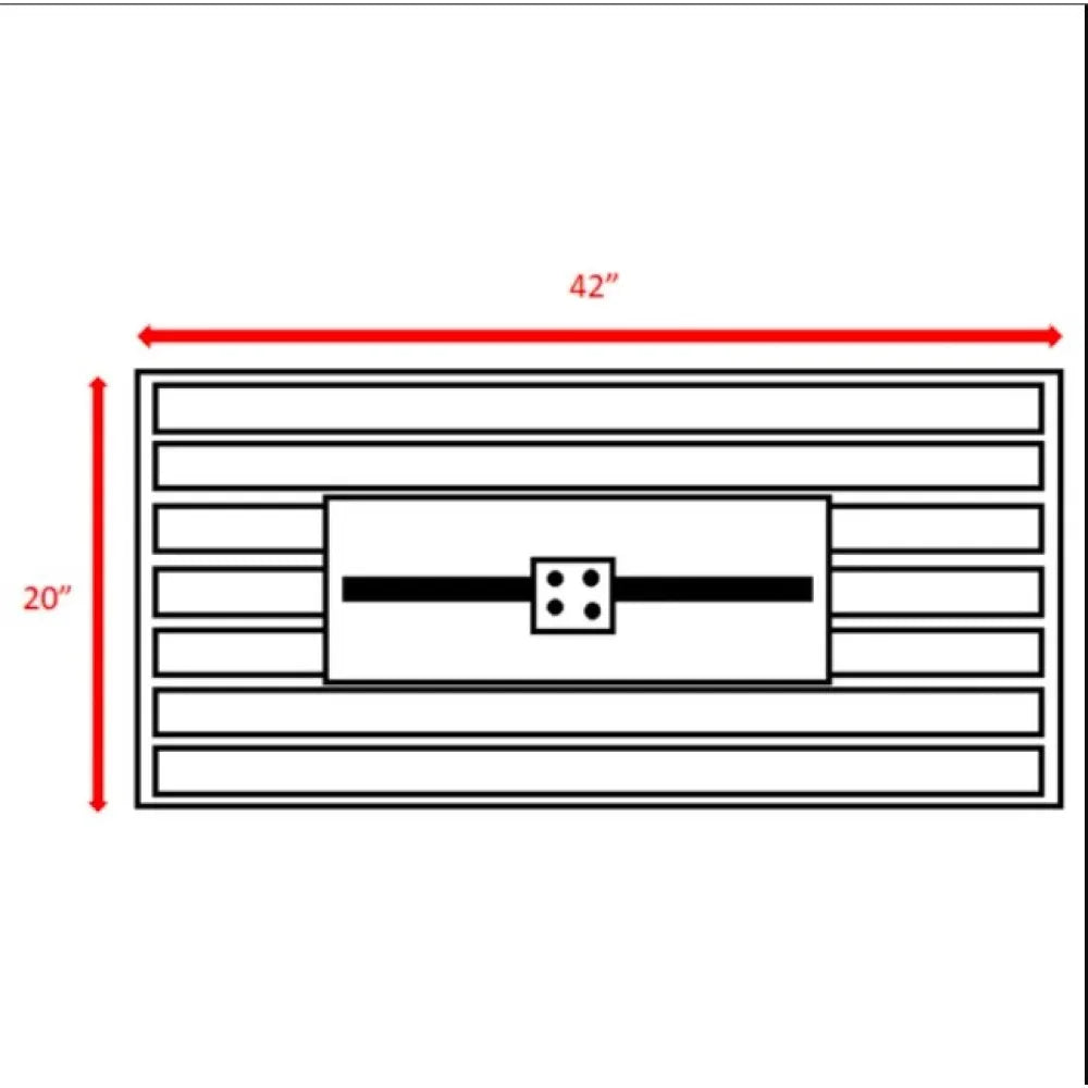 42'' Steel Propane Outdoor Fire Pit Table with Lid for Backyard Patio