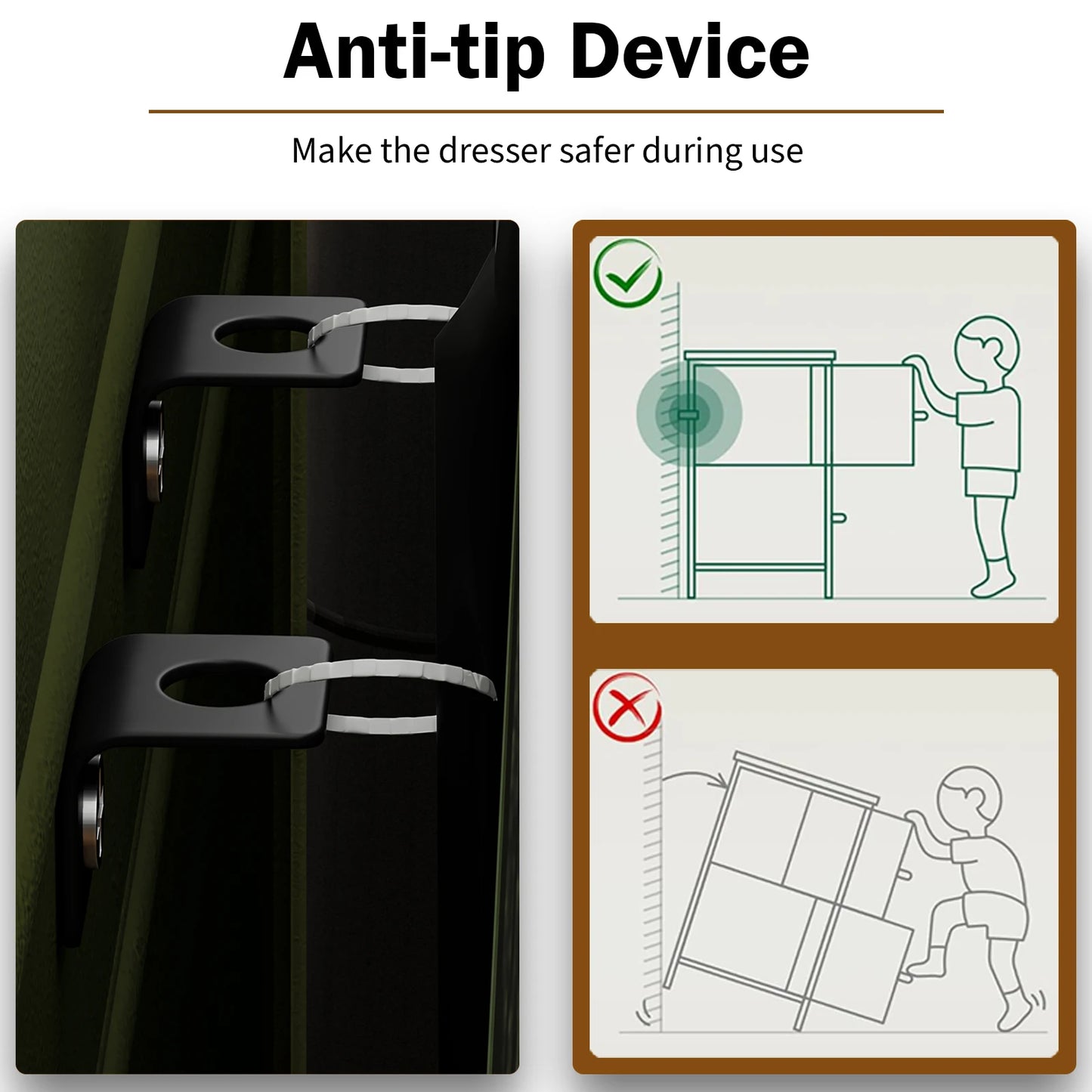 Ljustra 9 Drawer Wide Chest of Drawers Fabric Storage Dresser