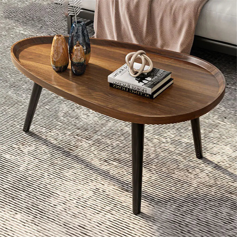 Ljustra Nesting Coffee Table Set Irregular Drop-shaped Modern Design