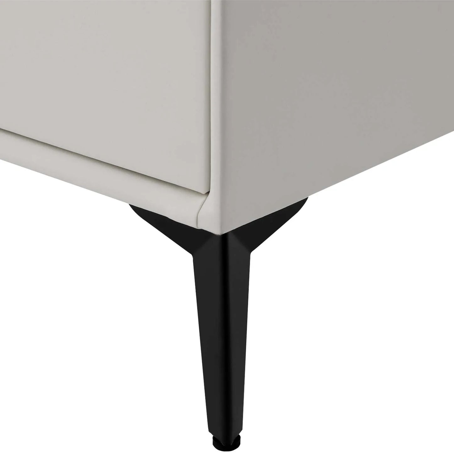 Smart Bedside Table with Bluetooth Speaker USB Wireless Charging and Light