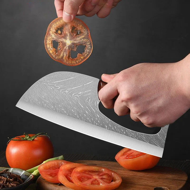 1/3PCS High Carbon Steel Boning Knife Handmade Professional Chef Knife