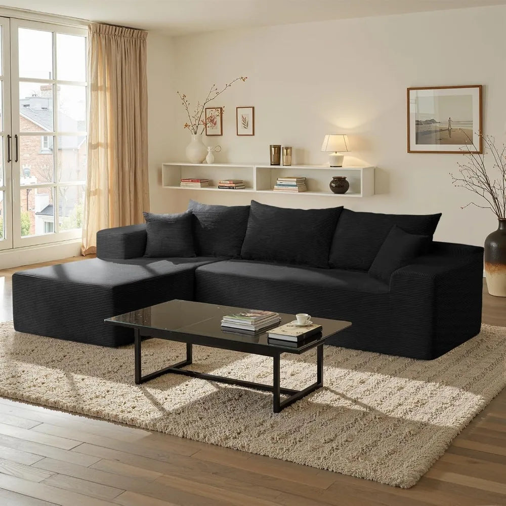 Ljustra Cloud Sectional Couch L-Shape Modern Modular Sofa
