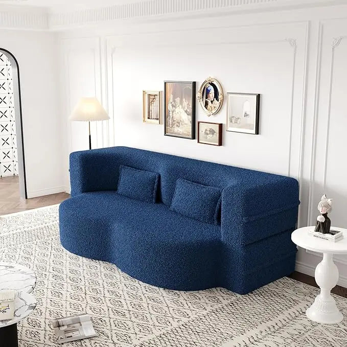 Ljustra Convertible Folding Sofa Bed Memory Foam Sleeper Couch