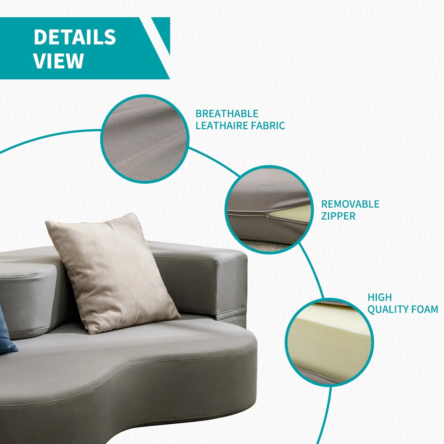 Ljustra Queen Size Folding Sofa Bed Futon Couch Memory Foam Sleeper