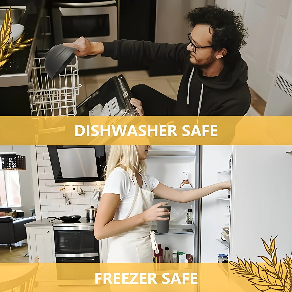 16 32pcs Tableware Set Plates Bowls Cups Kitchen Camping Picnic Party