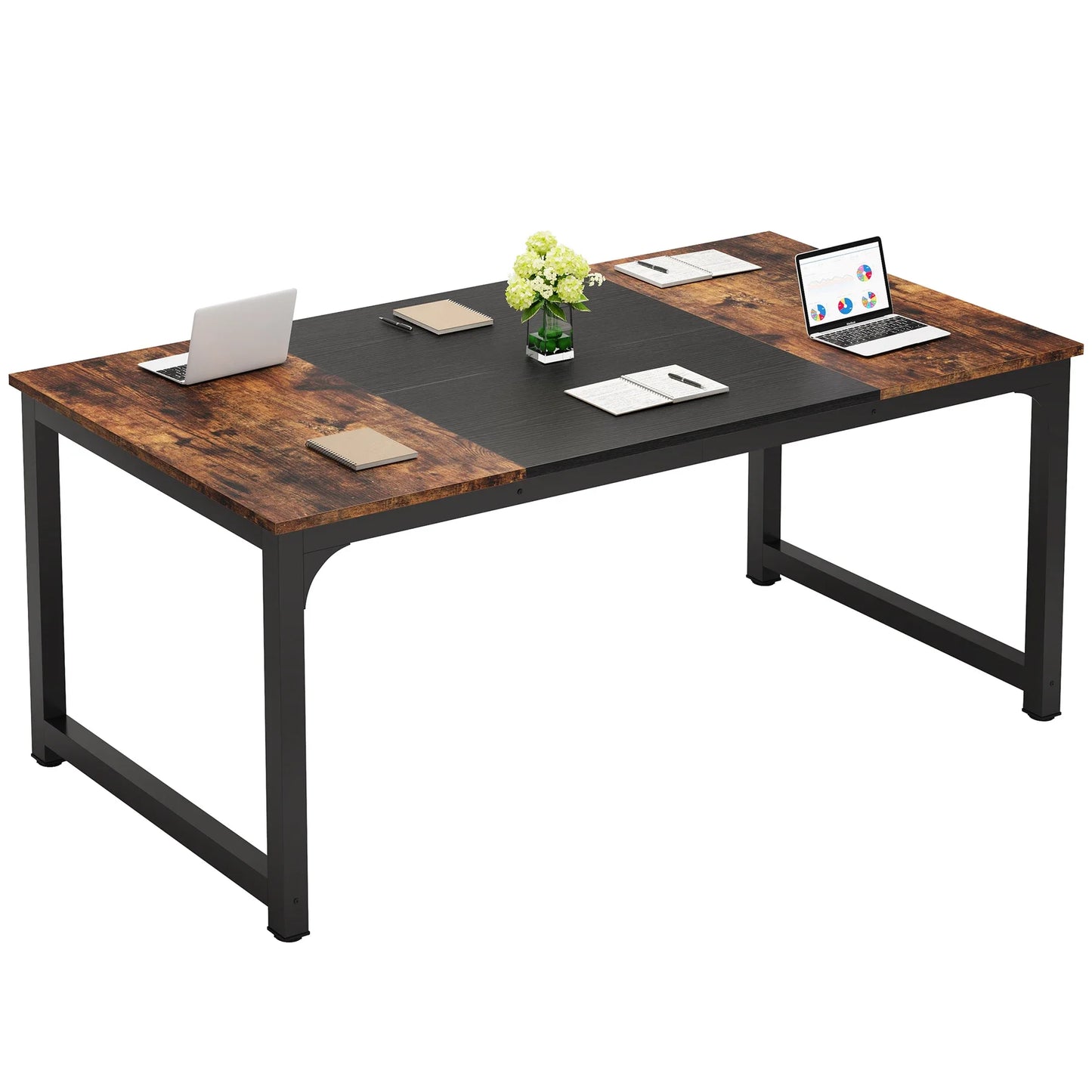 Ljustra Modern Computer Desk Large Office Study Writing Workstation