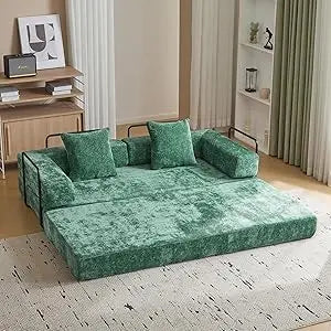 Ljustra Convertible Sleeper Sofa Bed No Assembly Required Modern Design