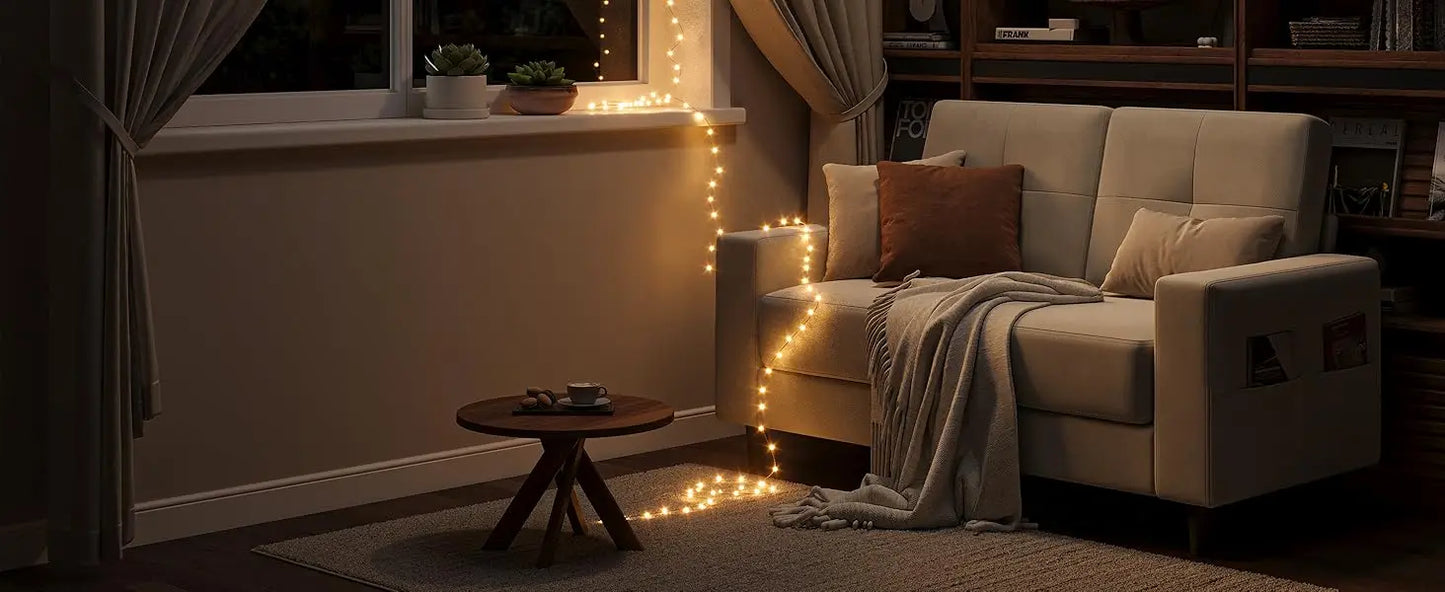 Ljustra Loveseat Sofa Small Spaces 53 Inch Compact Couch