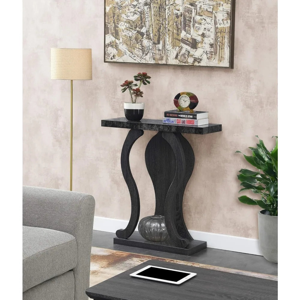 Newport Terry B Console Table Modern Entryway Storage Sofa Table