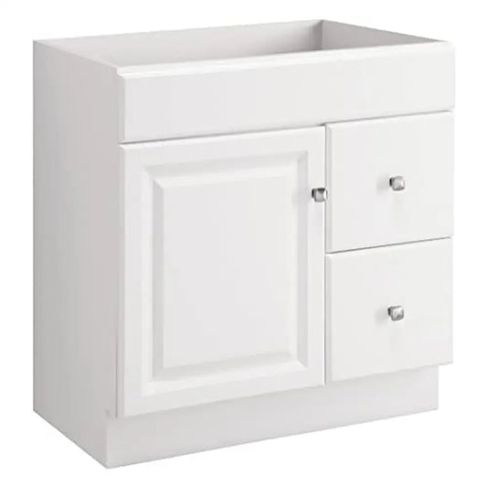 Bathroom Vanity Storage Cabinet 30x18 Water Resistant Unassembled