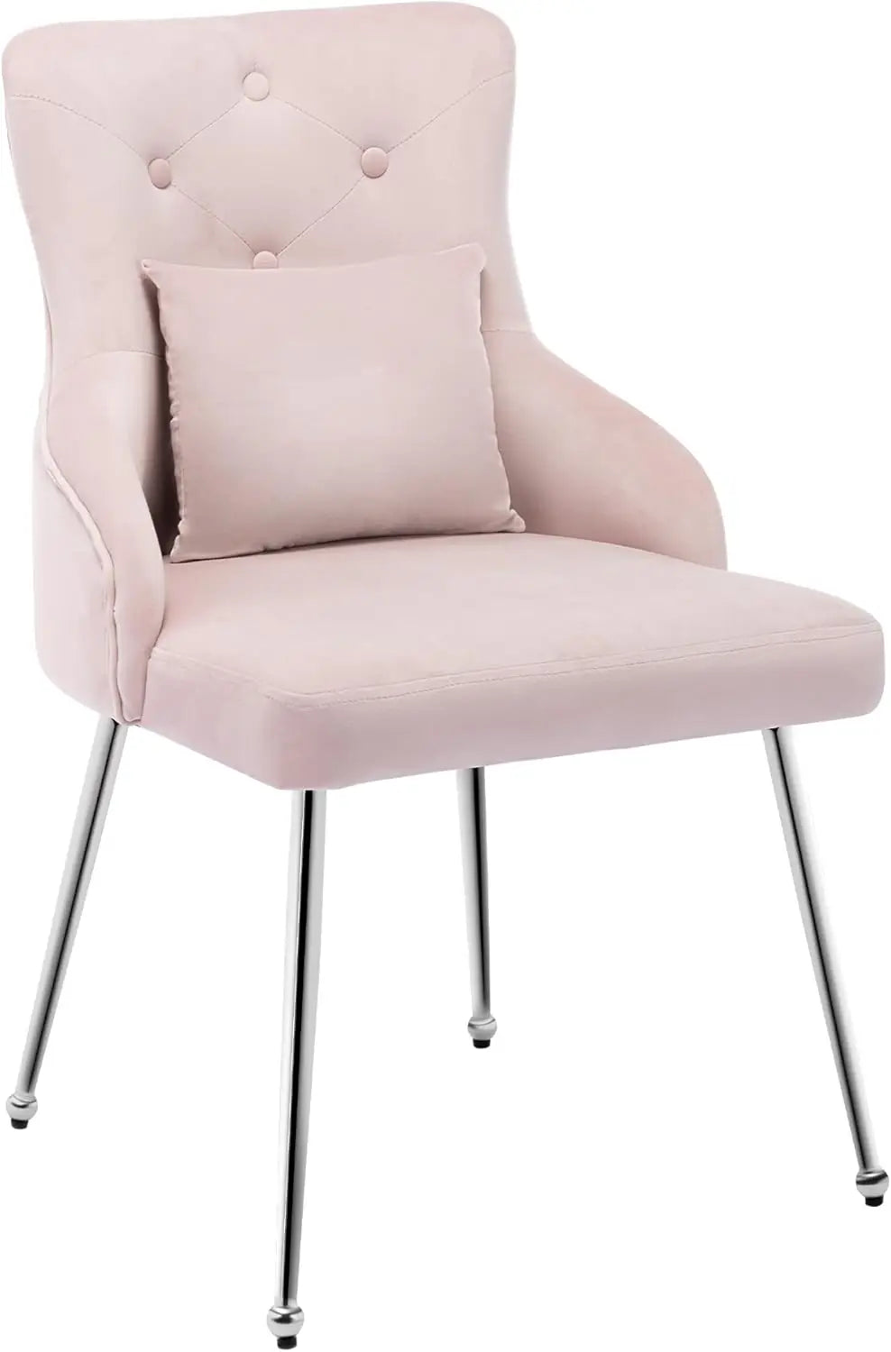Velvet Vanity Chair Modern Accent Chair Upholstered Side Chair