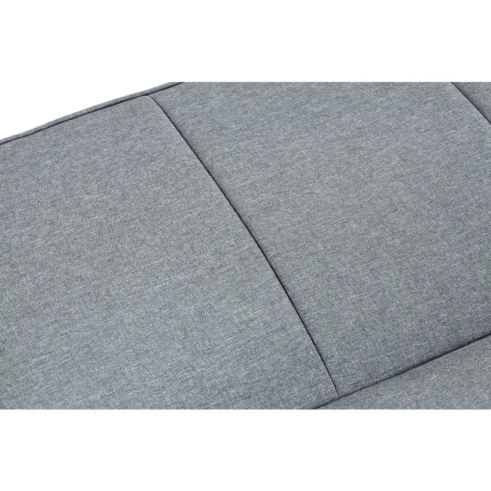 Ljustra Sofa Bed Senior 66" Modern Gray Linen Upholstery Sofa