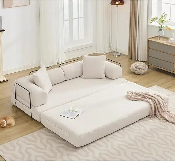 Comfy Convertible Folding Mattress Couch Floor Sofa Bed Lounge