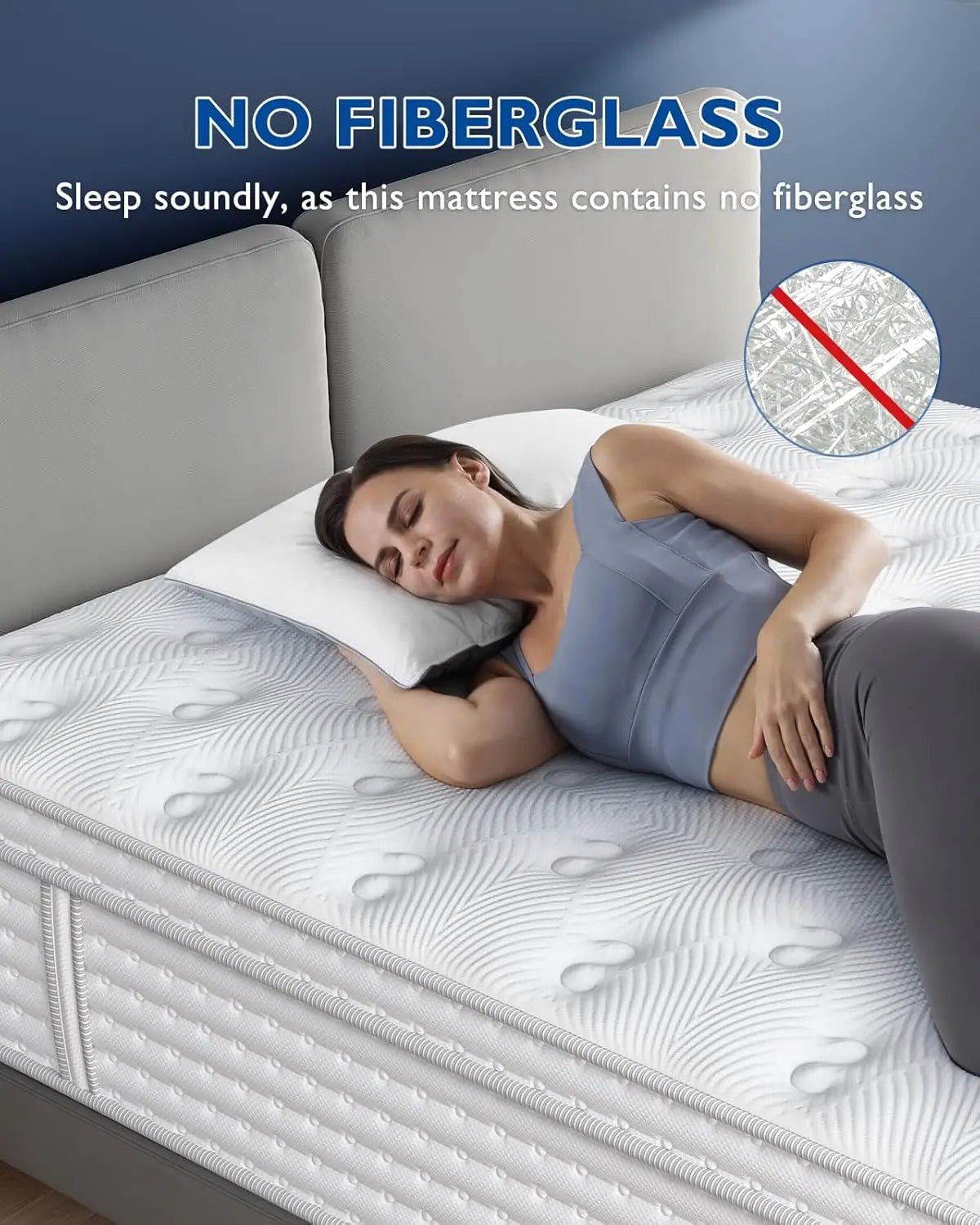 Ljustra Hybrid Mattress Full King Queen Size Gel Memory Foam Innerspring