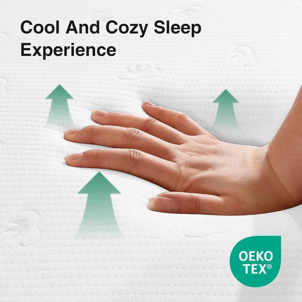 Ljustra Comfort Memory Foam Mattress 10 Inch Twin Full Queen King