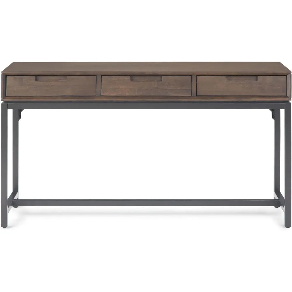 Banting Console Table Mid Century Modern Solid Hardwood Entryway Table