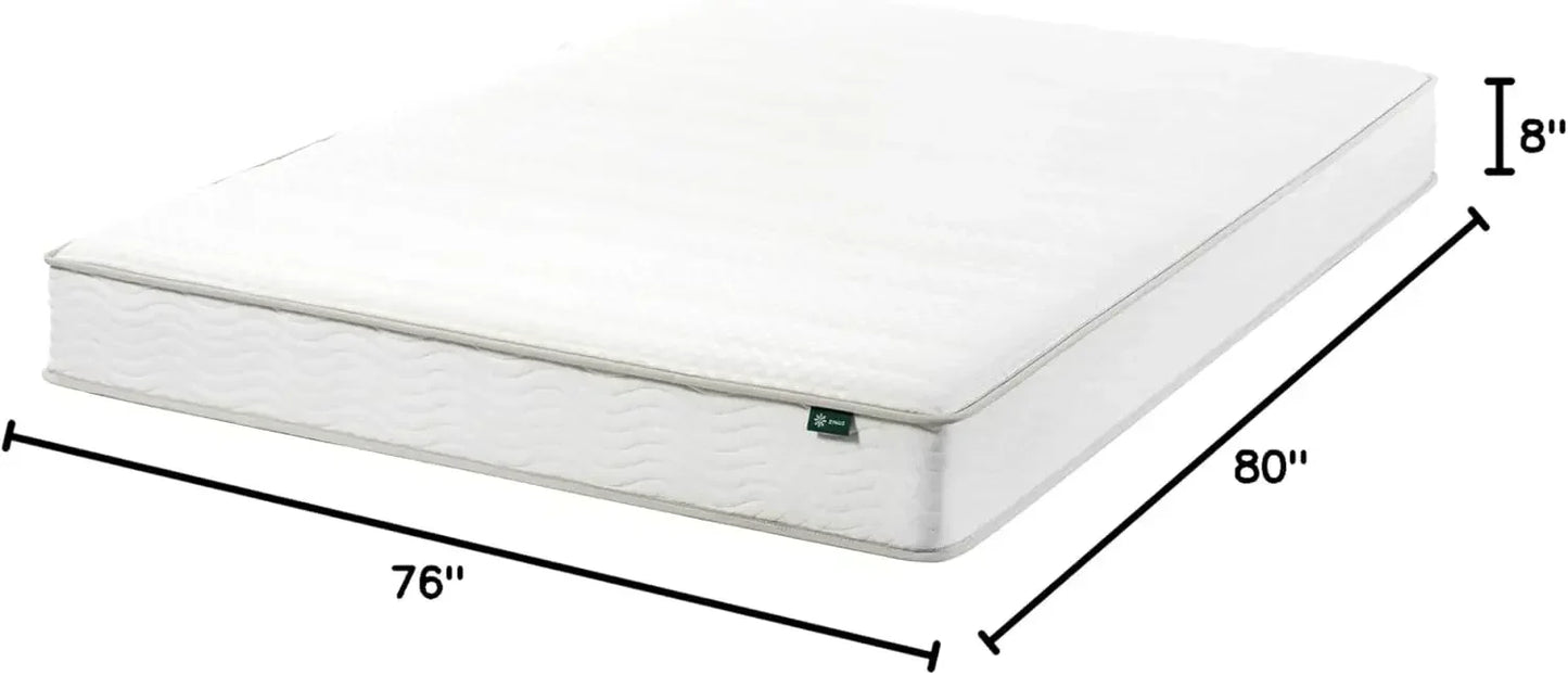 Ljustra 6 Inch Foam Spring Hybrid Mattress Medium Firm Support Safe