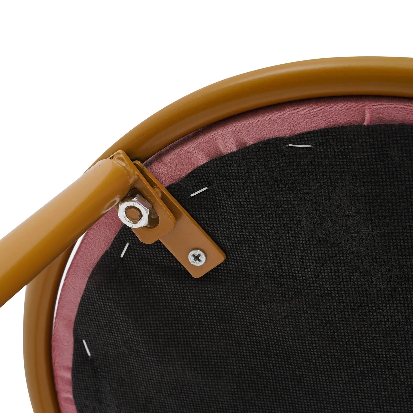 Butterfly Vanity Chair Makeup Dining Chair with Backrest 100kg Capacity