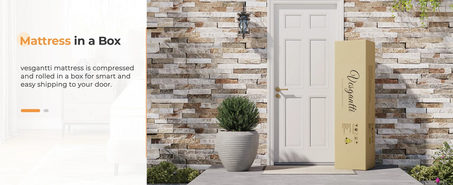 Ljustra Hybrid Queen Size Mattress Memory Foam Pocket Spring