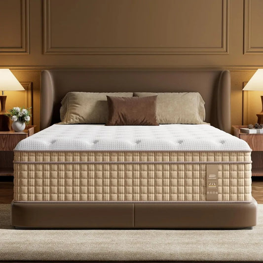 Ljustra 12 Inch Hybrid Mattress Gel Memory Foam Pocket Spring Sleeping Solution