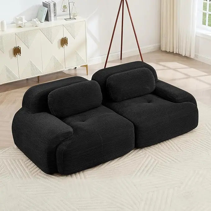 Ljustra Cloud Sectional Couch Modular Sofa Comfy Loveseat for Small Space