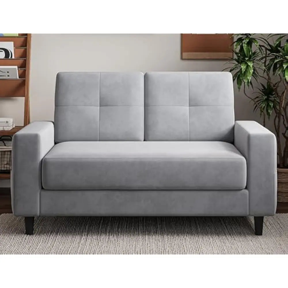 Ljustra Loveseat Sofa Small Spaces 53 Inch Compact Couch